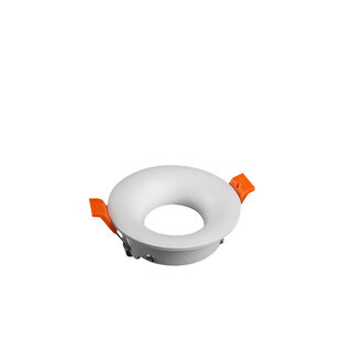 Franco witte inbouwspot GU10 zonder lamp vast