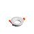 Franco white recessed spotlight (20 and more)GU10 without fixed lamp