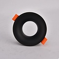 Franco black recessed spotlight (20 and more)GU10 without fixed lamp