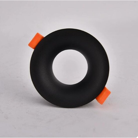 Franco black recessed spotlight (20 and more)GU10 without fixed lamp
