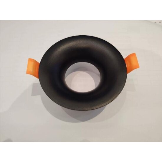 Foco empotrable Franco negro (20 y más) GU10 sin lámpara fija