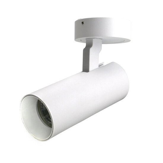 Fantasia Fantasia Xandar foco LED orientable, LED integrado 10W, luz blanco cálido 2700K, ángulo 36°, aluminio blanco