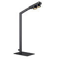 Fantasia Fantasia JUTAI table lamp LED 9.4W black, aluminium base, 2700K warm white light, dimmable, adjustable shade