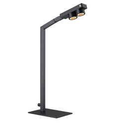 JUTAI Lampe de table LED 9,4W noir