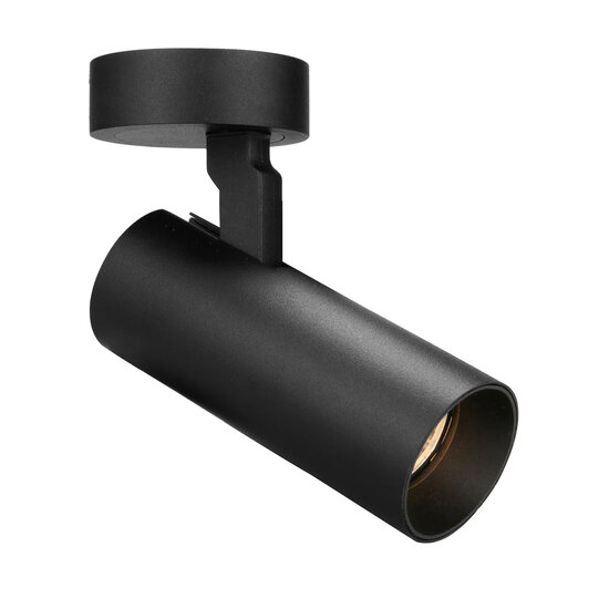 Fantasia Fantasia XANDAR richtbare LED-plafondspot 10W, 2700K, 36° bundelhoek, zwart aluminium