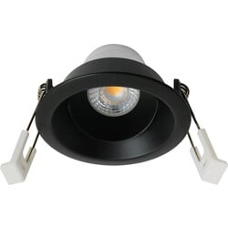 Deep Deco Einbaustrahler schwenkbar, LED 8W 2700K, schwarz
