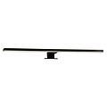 Fantasia Fantasia EVIA mirror lamp with integrated LED 8W, 730 lumen, 2700K warm white, IP44 rated, black ABS, 600x40mm
