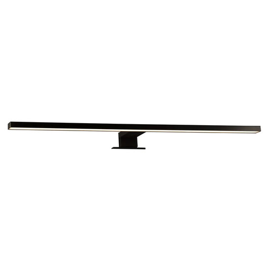 Fantasia Fantasia EVIA lampe miroir avec LED intégrée 8W, 730 lumens, 2700K blanc chaud, IP44, ABS noir, 600x40mm