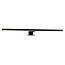 Fantasia Fantasia EVIA Spiegelleuchte mit integrierter LED 8W, 730 Lumen, 2700K warmweiß, IP44, schwarzes ABS, 600x40mm