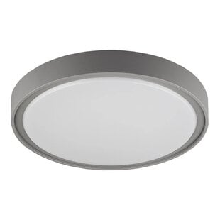 QIJO plafonnier rond grijs SMD LED 3100 Lm 24W IP65