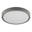 Plafonnier QIJO rond gris SMD LED 3100 Lm 24W IP65