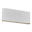 Nordlux nordlux White wide metal outdoor wall lamp IP65 ultra flat 900 lumens - Ideal for stylish outdoor lighting