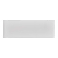 Witte brede metalen wandlamp voor buiten IP65 ultra plat 900 lumen