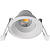 Fantasia Spot encastrable orientable Fantasia Deep Deco, blanc, LED 2700K dimmable