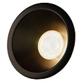 Fantasia Fantasia Deep Deco fester Einbauspot, Keramik/Aluminium, LED 7,5W 831lm 2700K, Ø69mm, schwarz, dimmbar