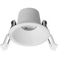 Fantasia Deep Deco Einbaustrahler fest, LED Modul 7,5W 2700K, dimmbar und schwenkbar, weiß, Ø69 x 26mm
