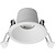 Deep Deco spot fixed + LED Module 7,5W 2700K, wit, dimbaar
