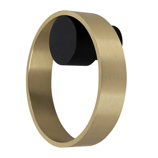 Fantasia BIJOU wall light, brushed gold and black aluminium, 10W SMD LED 3000K, dimmable, IP20, 185 x 85 mm