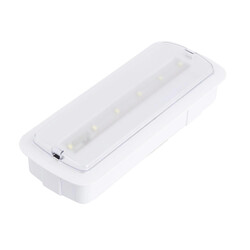 Emergency lighting, recessed/surface mounted, 200lm, permanent/non-permanent lighting, 3W