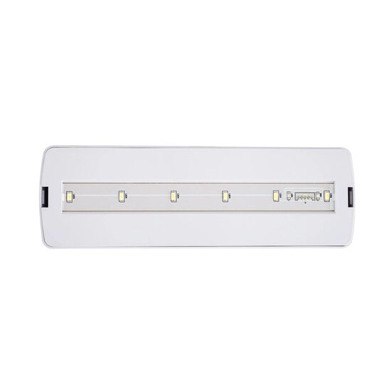Emergency lighting, recessed/surface mounted, 200lm, permanent/non-permanent lighting, 3W