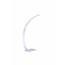 Desk lamp LED design white or black bended 5,4W 500mm high