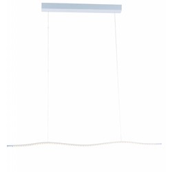 Fantasia Groove lámpara colgante LED blanca, perfil ondulado, 1040 mm