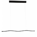 Fantasia Lámpara colgante LED Fantasia Groove en aluminio blanco, perfil ondulado, 1040 mm de largo, 16,8W, 1512 lúmenes, 2800K blanco cálido