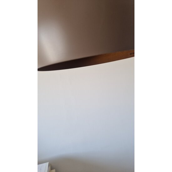 Suspension Drop marron chocolat 25 cm de large