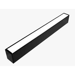 Hanglamp pendel zwart 150cm 48W WW of NW of CW