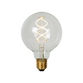 Ampoule Lucide BASSE TENSION - Ampoule à filament - Ø 9,5 cm - LED à intensité variable - E27 - 1x1 W 2700 K - Transparente