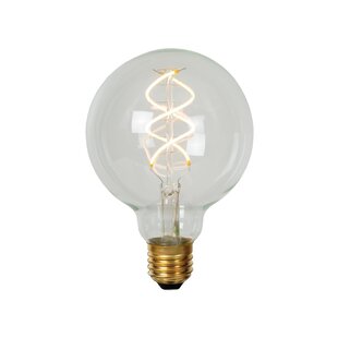 Lucide BULB LOW VOLTAGE - Glühlampe - Ø 9,5 cm - LED Dimmbar - E27 - 1x1W 2700K - Durchsichtig