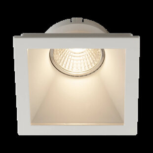 TETIZ Square inbouwspot deep design wit GU10 excl