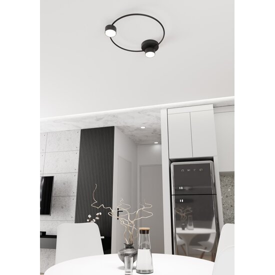 Emibig Emibig LUCIO 2 BL - Minimalist Ceiling Lamp with Two Light Sources