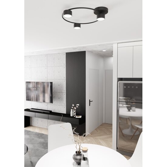 Emibig Emibig LUCIO 3 BL - Minimalist ceiling lamp for modern interiors