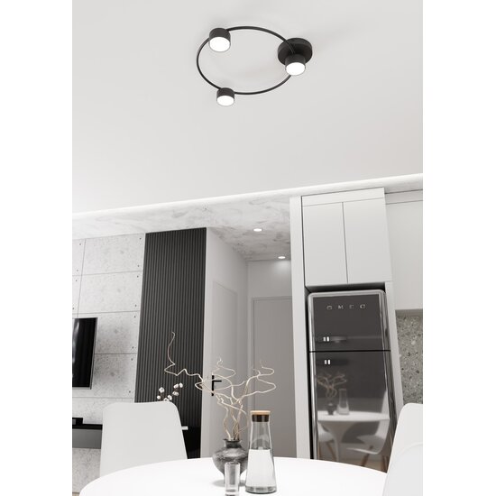 Emibig Emibig LUCIO 3 BL - Minimalist ceiling lamp for modern interiors