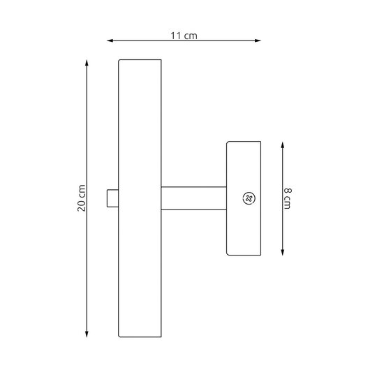 Emibig Emibig NEMO LN2 OR - Elegant table lamp made of powder-coated steel