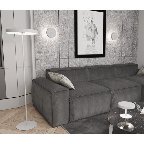 Emibig Emibig MOGU LN2 WH - Scandinavische Tafellamp van Poedergecoat Staal