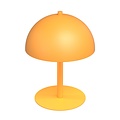 Emibig Emibig LOTUS 6 BL MUSTARD - Glamour ceiling lamp with orange shade