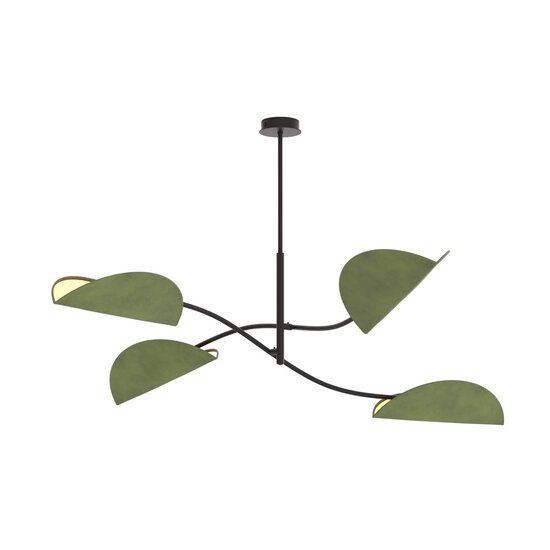 Emibig Emibig LOTUS 4 BL NATURAL - Stilvolle Deckenlampe mit einzigartigen Materialien