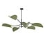 Emibig Emibig LOTUS 6 BL NATURAL - Deckenlampe im Japandi-Stil mit 6 Fassungen