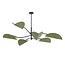 Emibig Emibig LOTUS 6 BL NATURAL - Lampe de plafond style Japandi avec 6 douilles