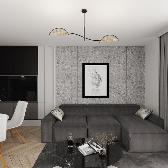 Emibig Emibig SOLIS 1L OR - Minimalistische Pendelleuchte in Orange