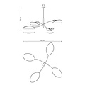 Emibig Emibig SOLIS 1S WH - Suspension minimaliste pour tous les espaces