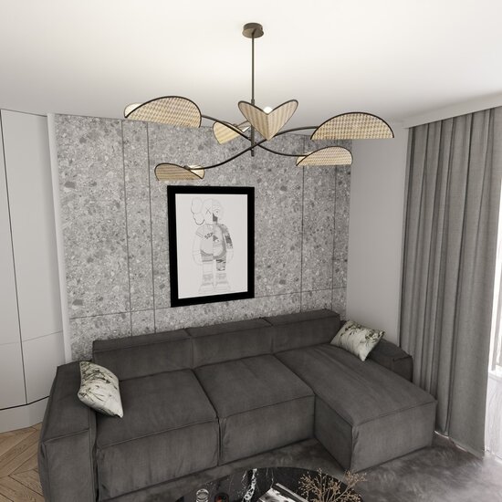 Emibig Emibig SOLIS 1L WH - Minimalistische Hanglamp van Gepoedercoat Staal