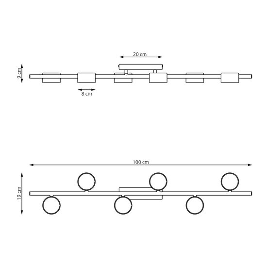 Emibig Emibig LUNARO 1L BL GREEN - Stylish Industrial Pendant Lamp