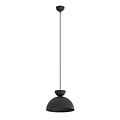 Emibig Emibig LUNARO 1L BL WHITE/BLACK - Elegant pendant lamp with industrial style