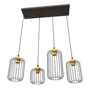 Emibig VANDER 4 BL GOLD Hanglamp