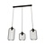Emibig Emibig VANDER 3 BL - Industriële Hanglamp