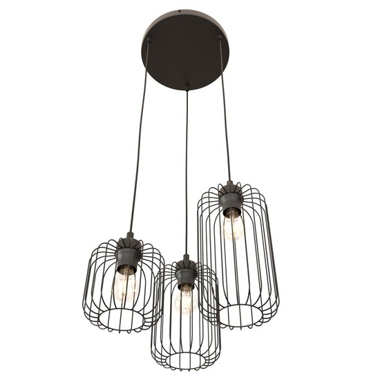 Emibig Emibig VANDER 3PREM BL - Industrial Pendant Lamp for Stylish Spaces