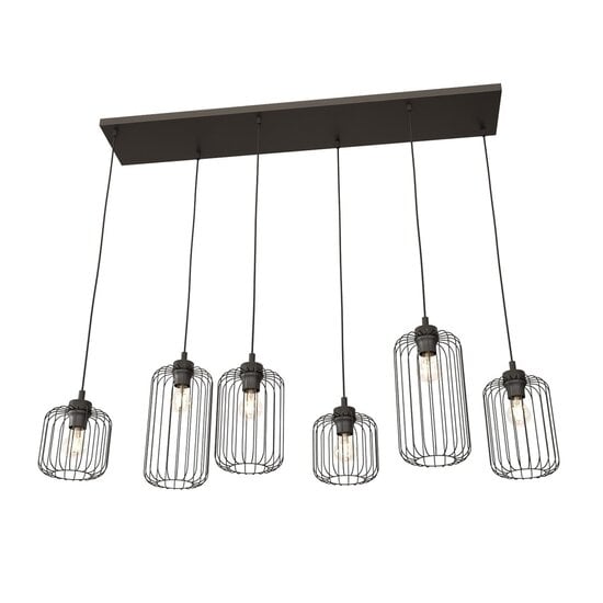 Emibig Emibig VANDER 6 BL Suspension - Style Industriel pour Tous les Espaces